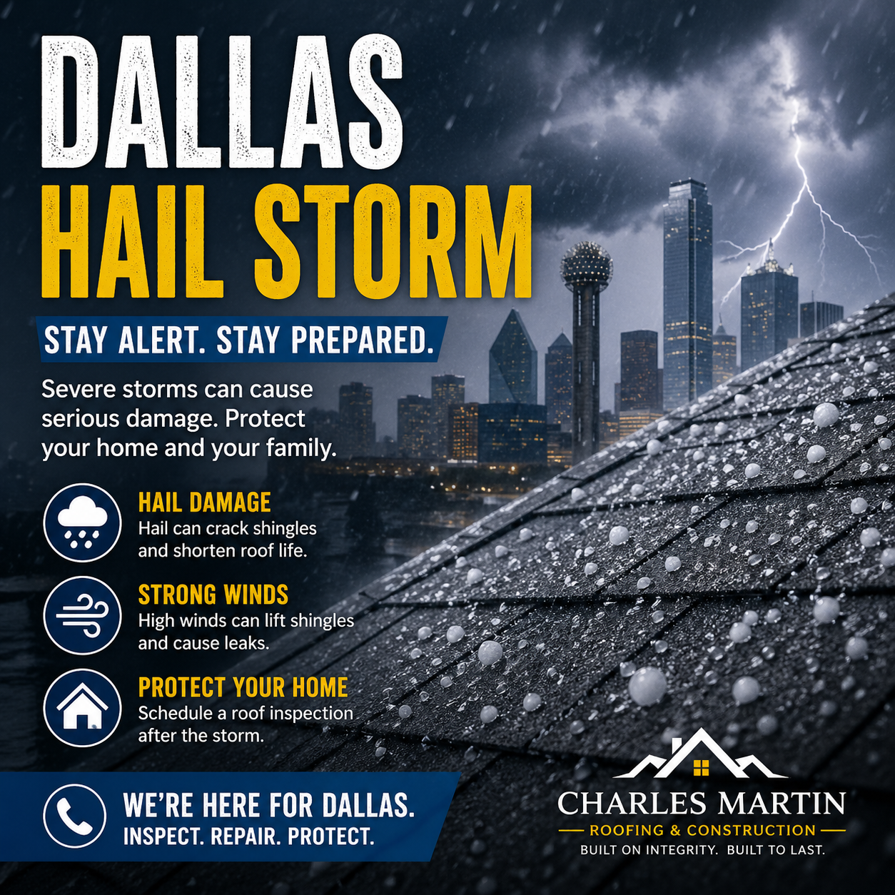 Charles Martin Roofing & Construction